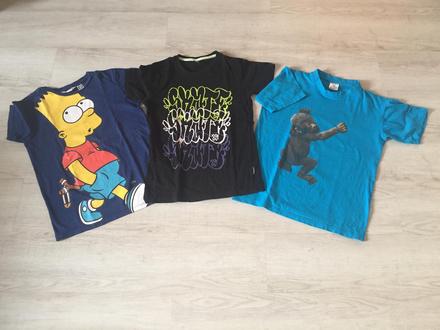 Trička 146, h&m,146