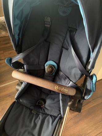 Kočík dvojkombinacia cybex priam rose gold, cybex