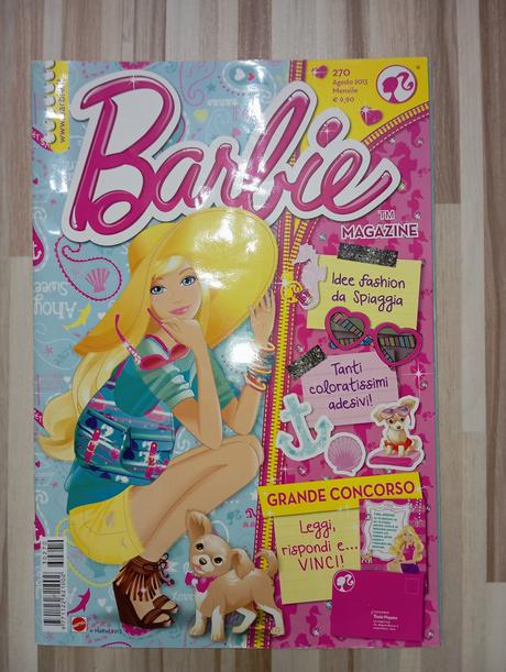 Časopis barbie august 2013, 