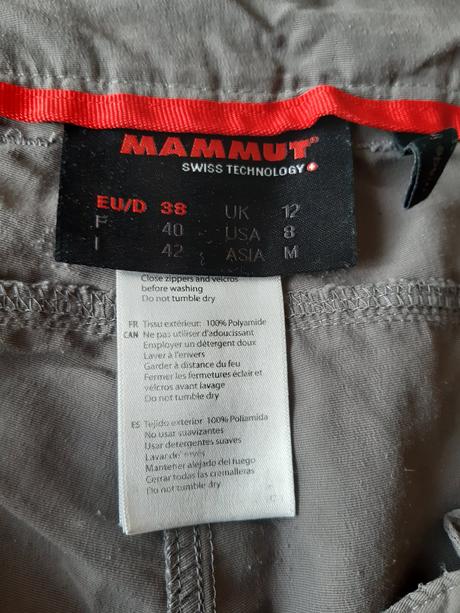 Nohavice mammut, mammut,38