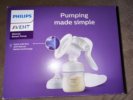 Manuálna odsávačka mlieka avent, 