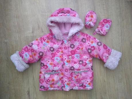 Bundička + rukavičky, ladybird,80