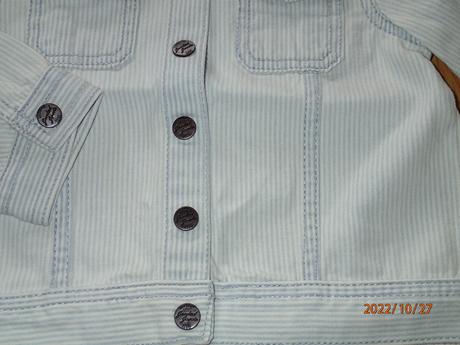 Bavlnená bundička hm 110-116 -nenosená, h&m,110