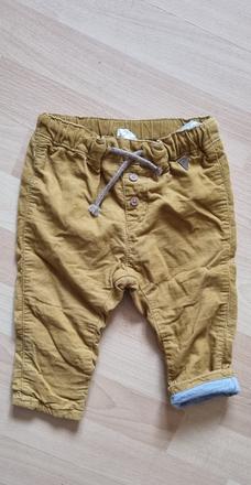 Menčestráky podšité, h&m,74