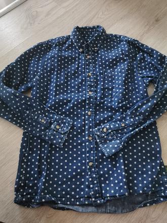 Bodkovaná košeľa xs, xs