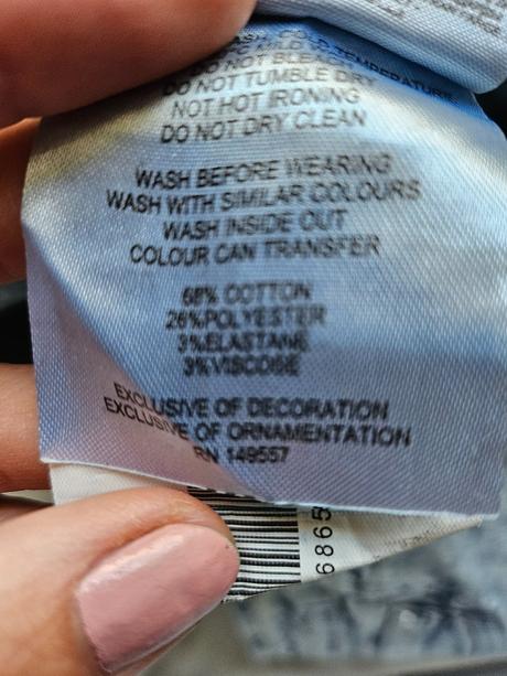 Damske riflove kraťasy, m