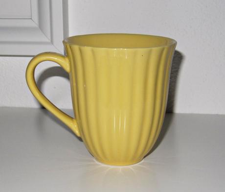 Keramika žltý hrnček, 