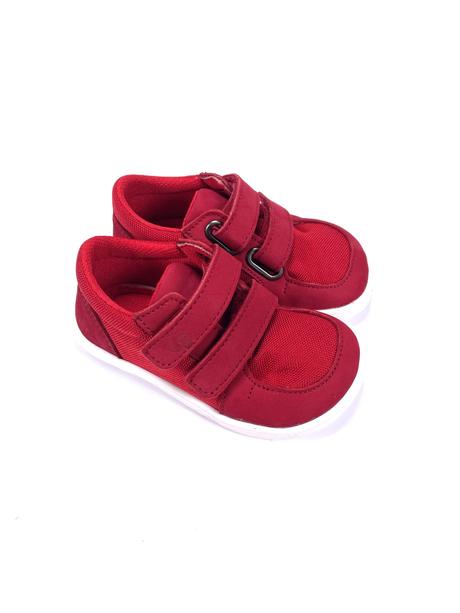 Baby bare shoes - febo sneakers red, baby bare shoes,21 - 30