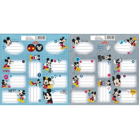 Samolepky na zošity 20ks,