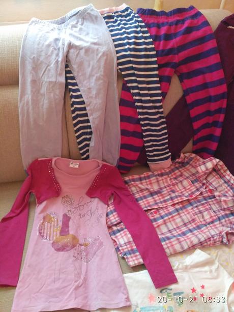 Balík oblečenia, 104–116