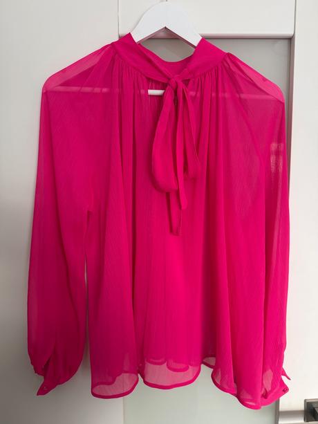 Zara neónová bluzka, zara,m