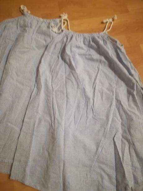 2x bavlnené letné šaty, h&m,158, h&m,158