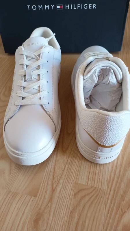 Zľava- kožené tenisky tommy hilfiger, tommy hilfiger,41