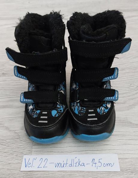 Zimné topánky, loap,22