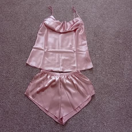 Saténové pyžamko, s