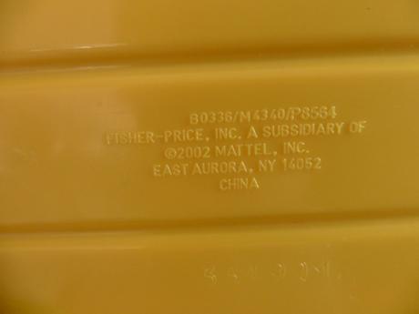 Zatĺkacia korytnačka zn. fisher price,