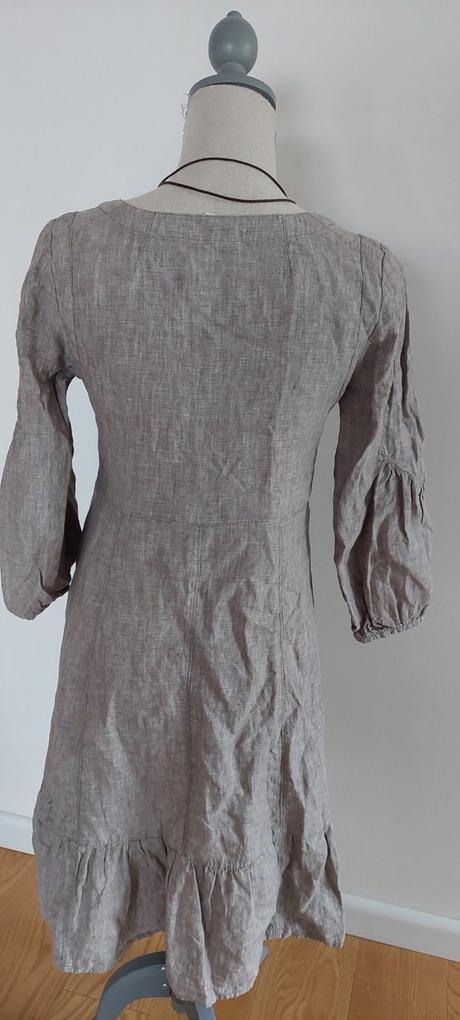 Ľanové šaty noa noa, s