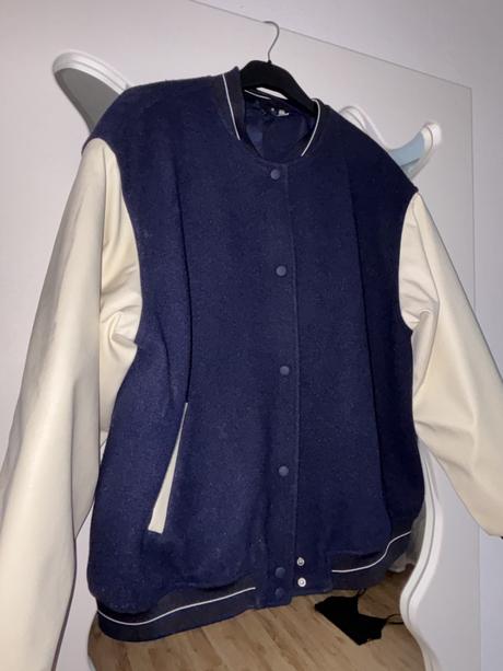 Koženková bomberka h&m m/l, h&m,m