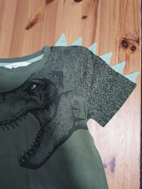 Tričko dinosaurus, h&m,122