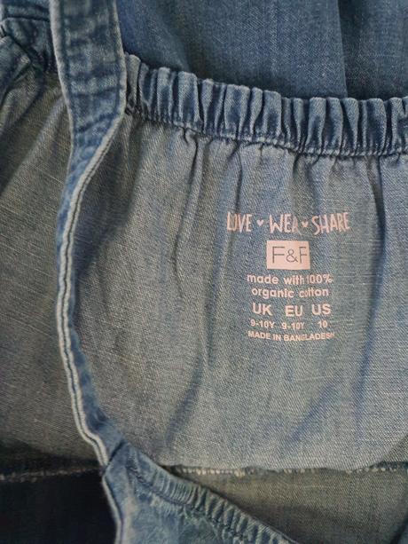 Riflove šaty, f&f,140