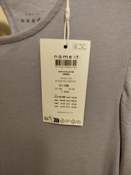 Šaty dievčenské, name it,158