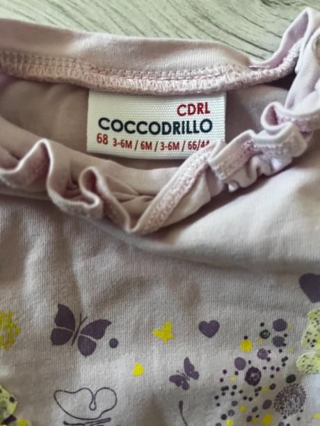 Ružové vzorované body s flitrami, coccodrillo,68