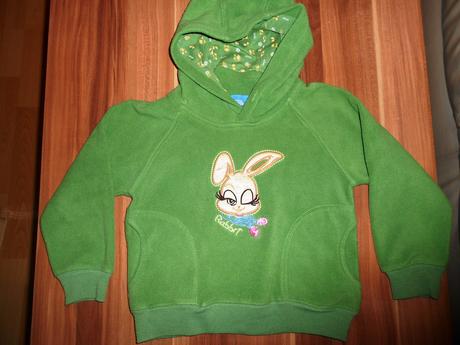 Flisová mikinka-zajko, 98