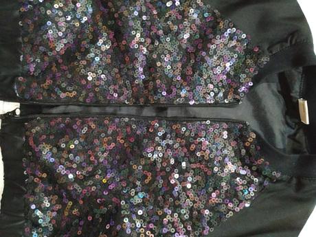 Prechodná flitrová bunda, lindex,104