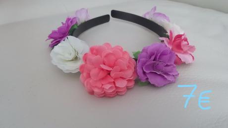 Rôzne kvetinkové čelenky, 