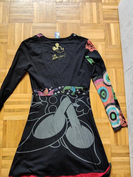 Desigual mickey originál trendy saty l, desigual,l