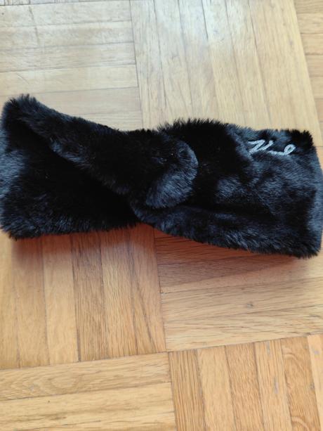 Karl lagerfeld štýlová moderná čelenka ušianka, m