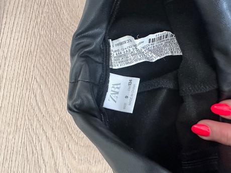 Koženkove nohavice, zara,128