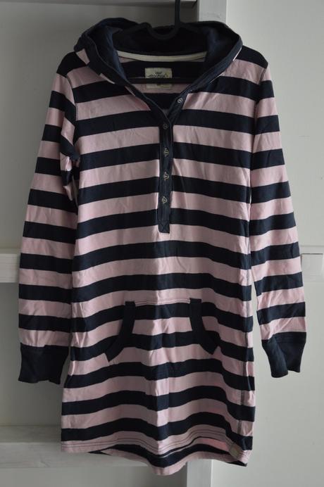 Zateplená predlžená mikina 158/164, h&m,158