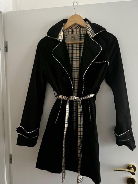 Burberry jarný kabát - top stav, burberry,36