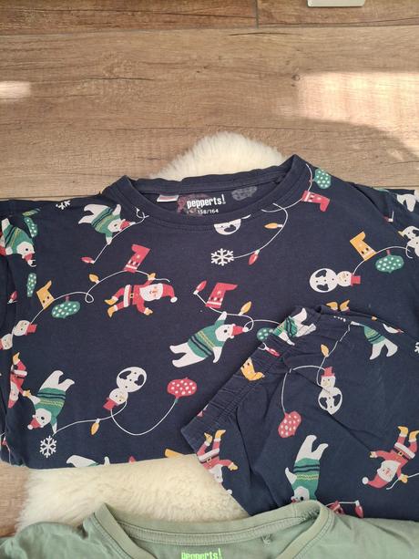 5ks bavlnené pyžamo pre chlapca 158/164, slovenka,158