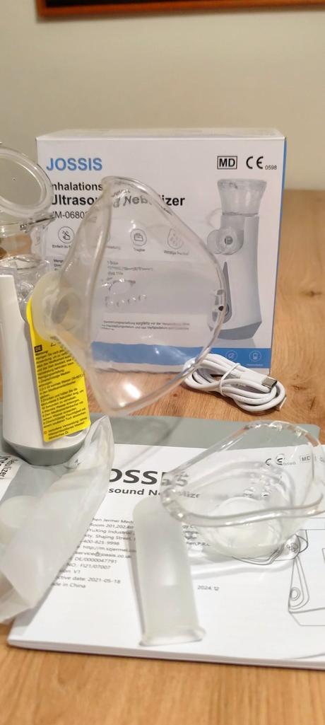 Prenosný ultrazvukový inhalator nový, 