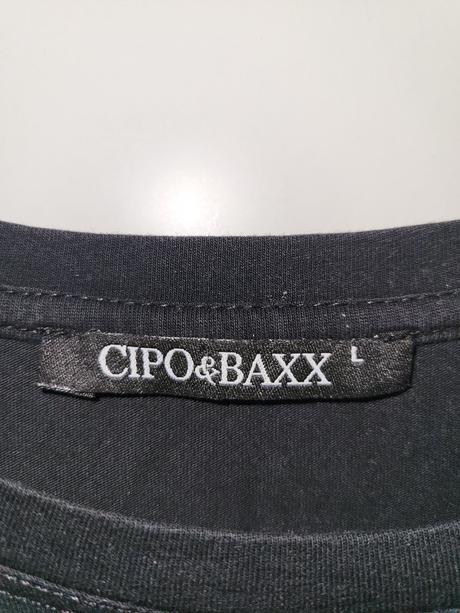 Tričko cipo baxx elastické, l