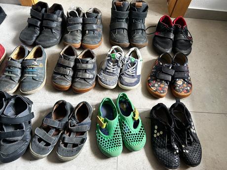 Balik barefootvych topanok pre chlapca, 122–134