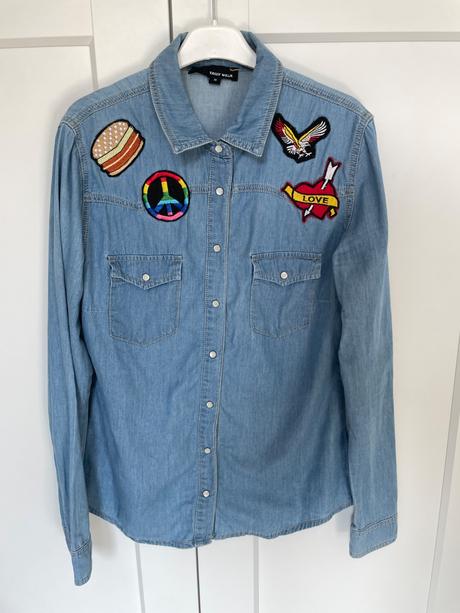 Košeľa s nažehlovačkami, tally weijl,m