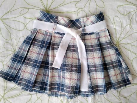 Károvaná suknička, c&a,128