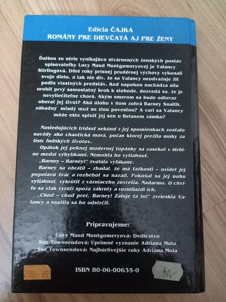 Osudný omyl lucy maud montgomeryová, 