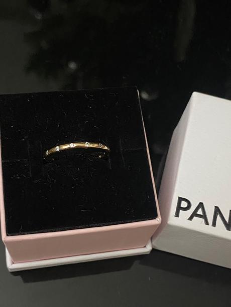 Pandora rosegold prsteň, pandora