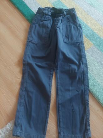 Nohavice z jemnej bavlny, zara,128