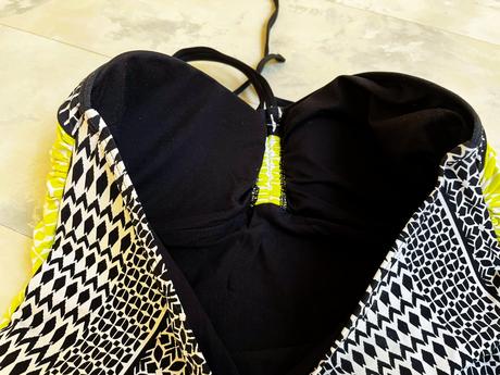 Luxusné tankini s kosticami na boku, marks & spencer,l