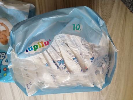 16 ks jednorázové plienky do vody + 10ks podložky, babylove,4 kg - 9 kg