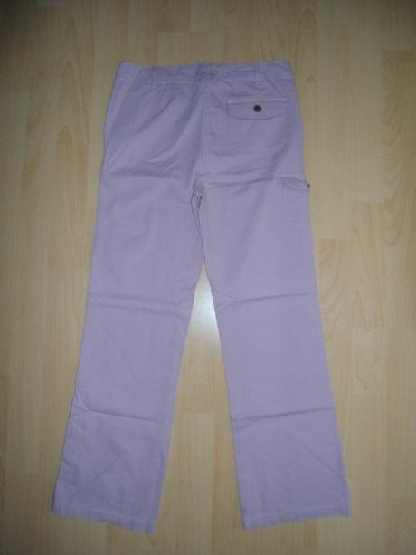 Ruzove dievcenske nohavice, 140