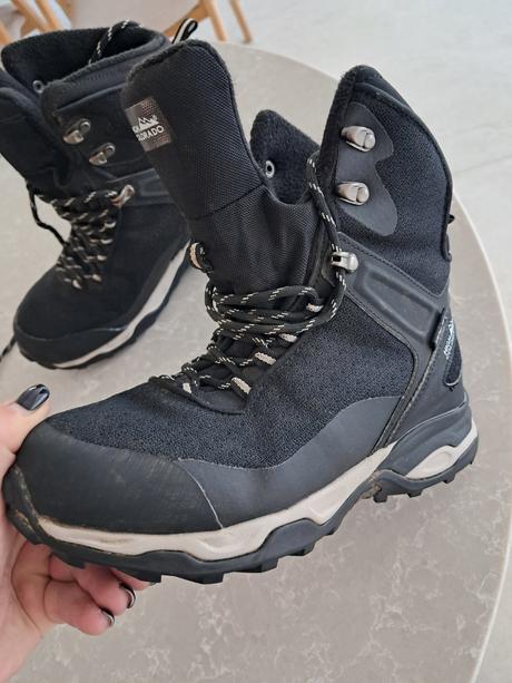 Zimne teplé topanky/snehule, 38