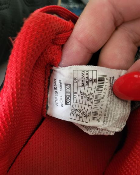 Halovky / sálové kopačky decathlon kipsta 36, decathlon,36
