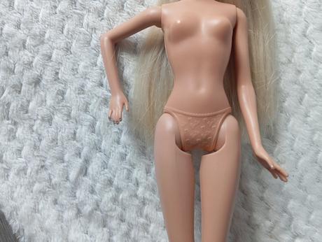 Barbie mattel blond vlasy, 