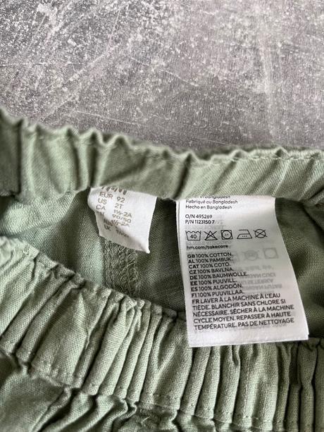 Chlapcenske sortky 2ks, h&m,92